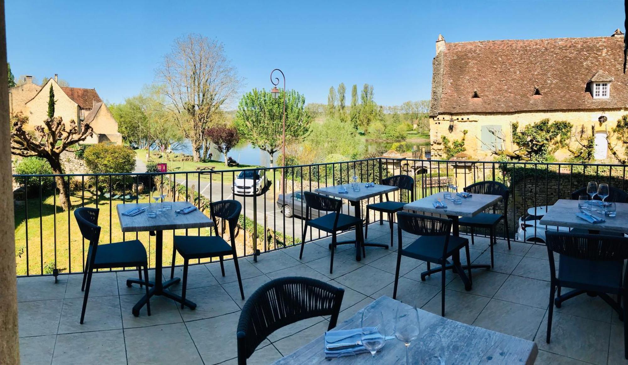 Hotel-Restaurant Cote Rivage Badefols-sur-Dordogne Eksteriør bilde